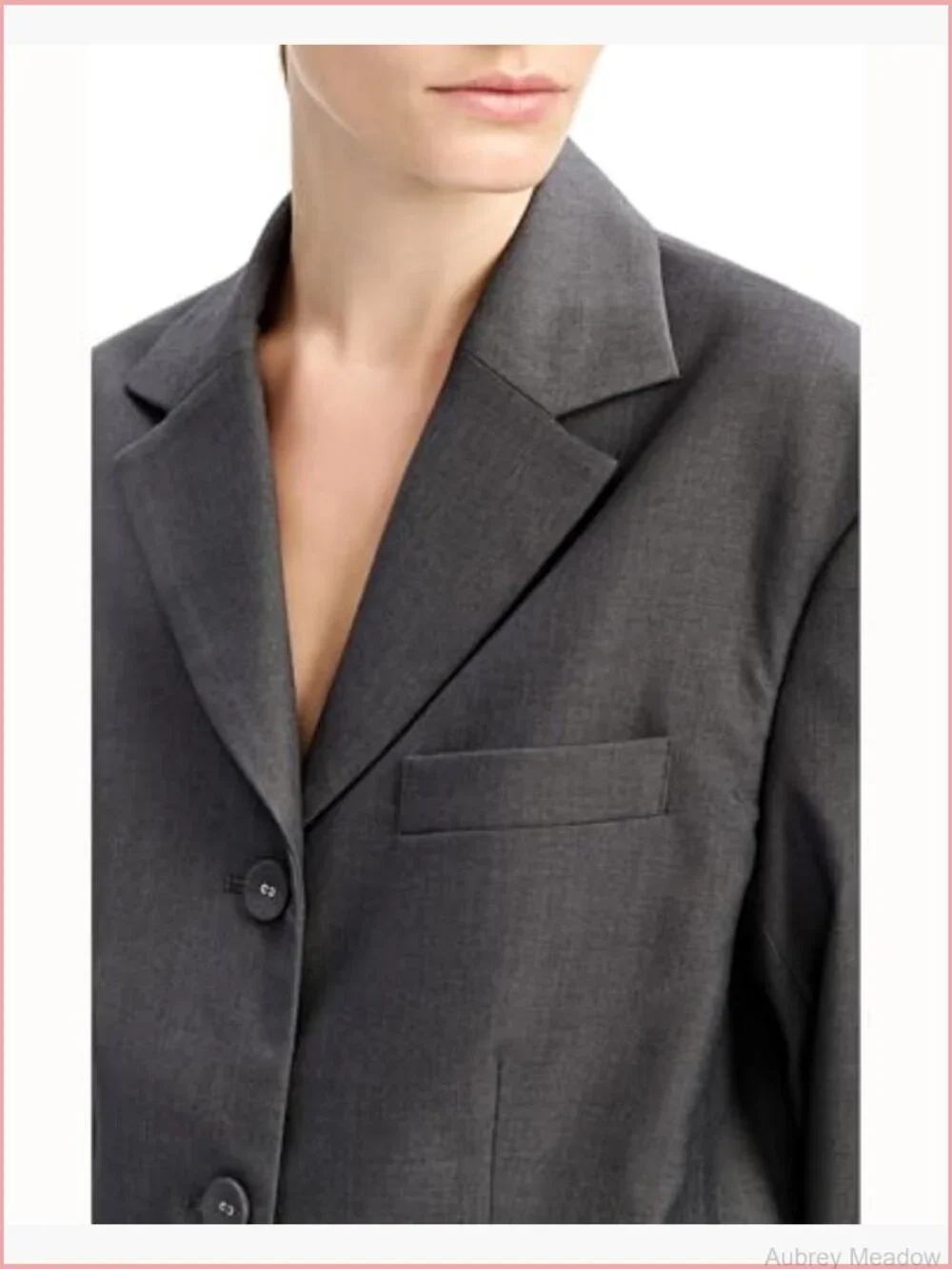 Oversized Blazer for Women - Structured, Professional Suit Jacket